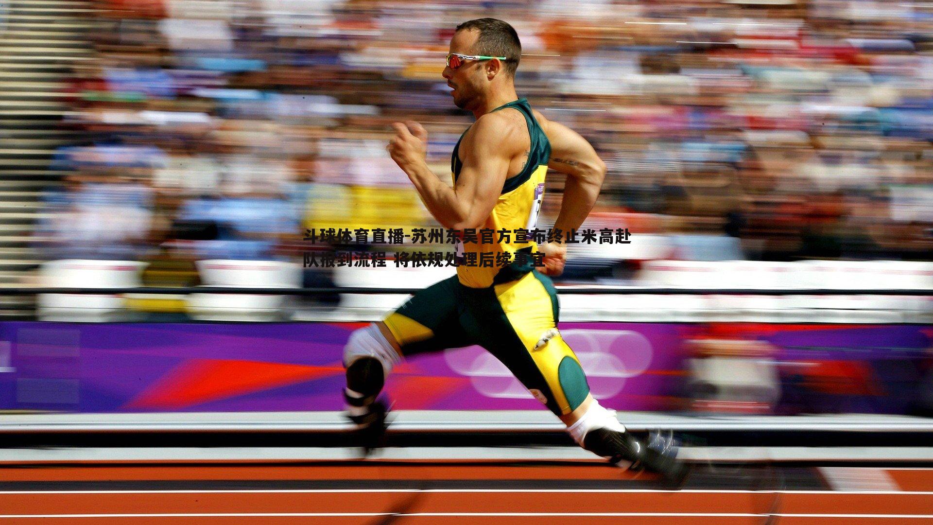 苏州东吴官方宣布终止米高赴队报到流程 将依规处理后续事宜